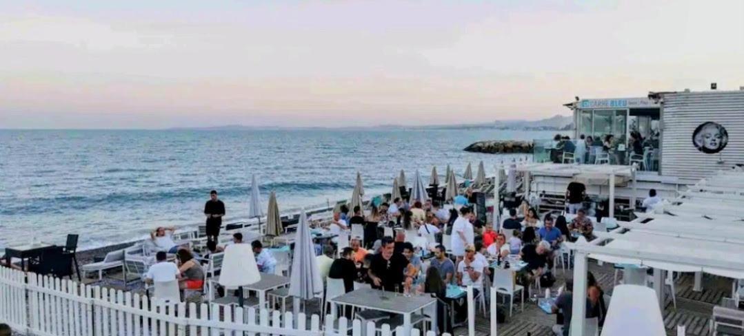 Reve Azur Studio 6 A Deux Pas De La Mer Parking Wifi Cagnes-sur-Mer Luaran gambar