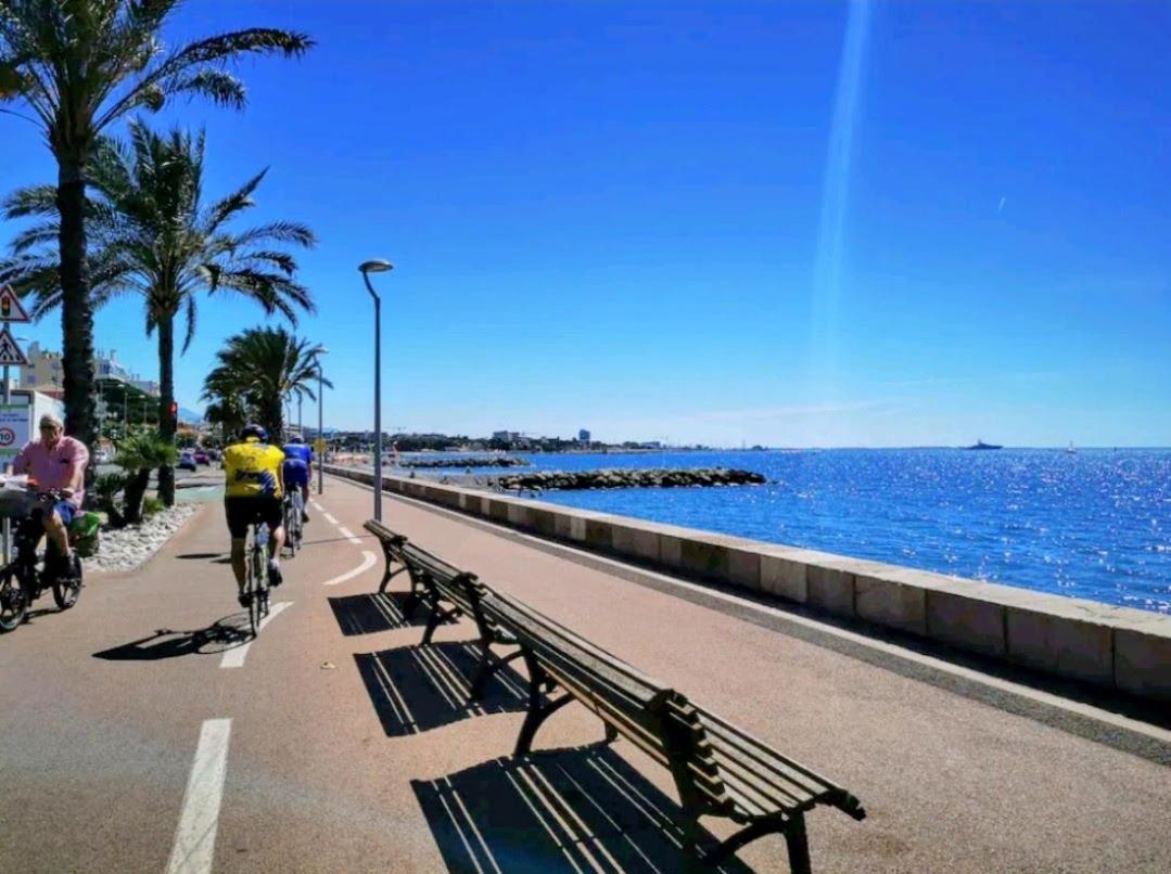 Reve Azur Studio 6 A Deux Pas De La Mer Parking Wifi Cagnes-sur-Mer Luaran gambar