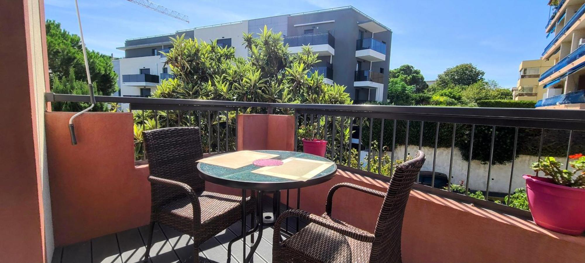 Reve Azur Studio 6 A Deux Pas De La Mer Parking Wifi Cagnes-sur-Mer Luaran gambar